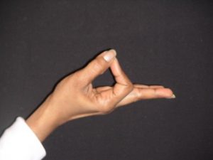gyan mudra visione laterale